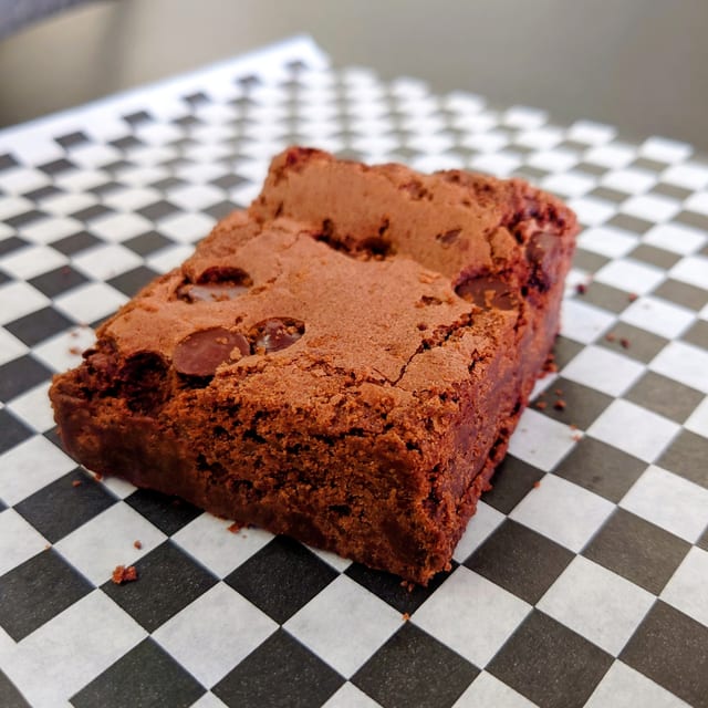 Chocolate Brownie.