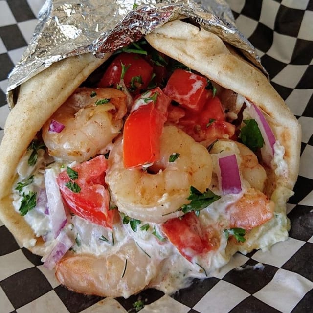 Shrimp Gyro.