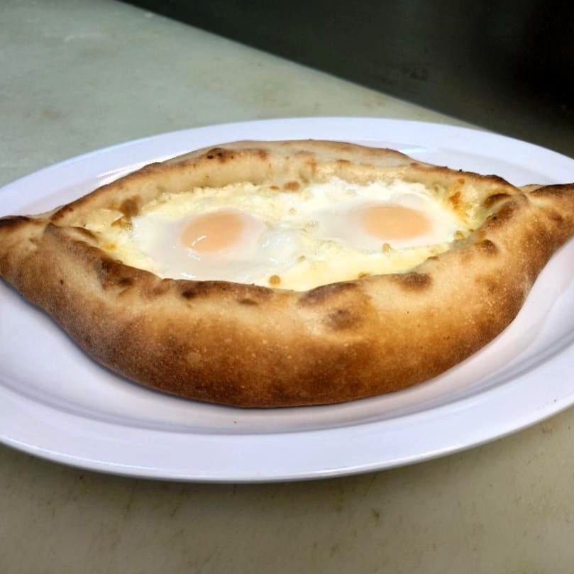 Khachapuri (Breakfast Pizza).
