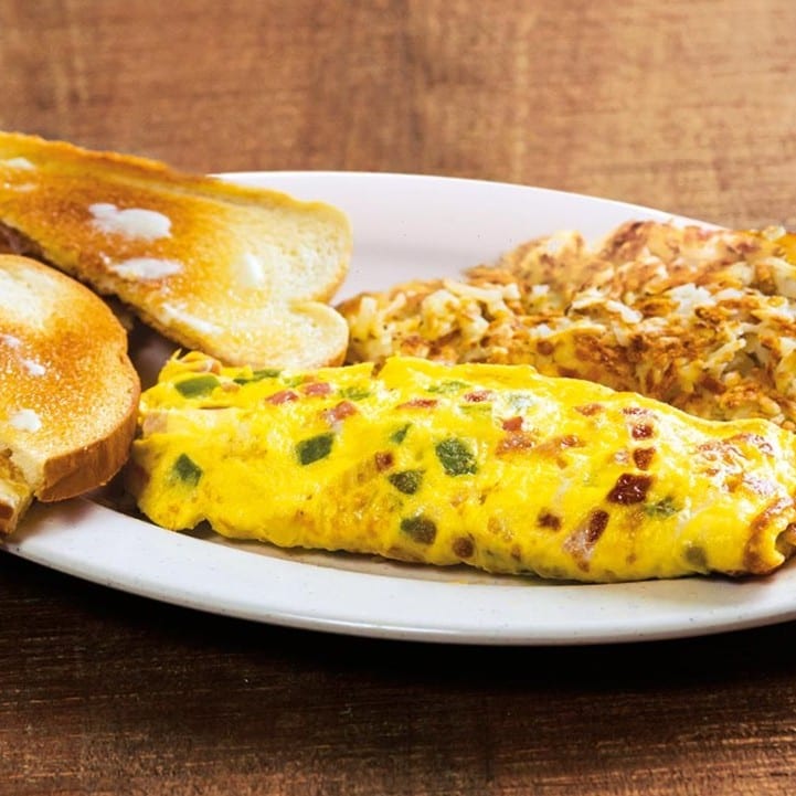 Veggie Omelette.
