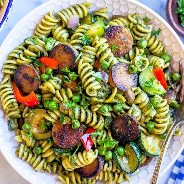 Pasta Pesto With Custom Selections.