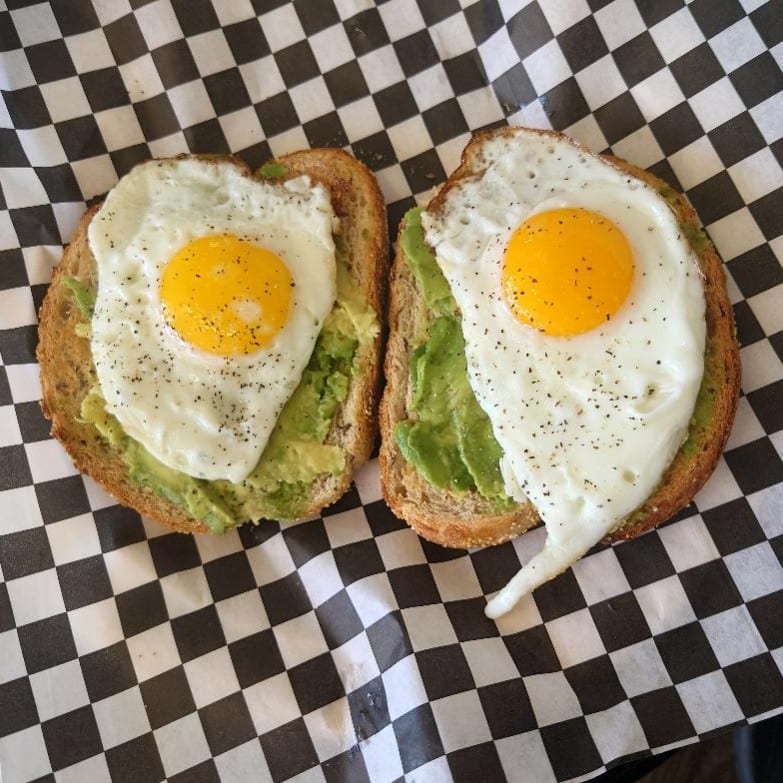 Avocado Toast With Egg.