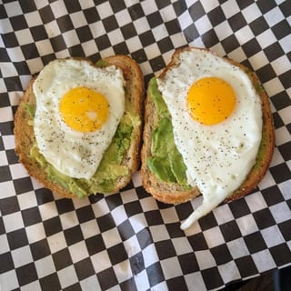 Avocado Toast With Egg