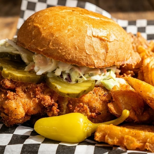 Chicken Burger.